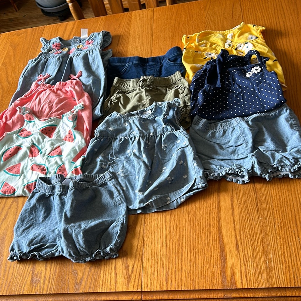 Girls Summer Clothing Lot | 24 Months | 10 Pieces